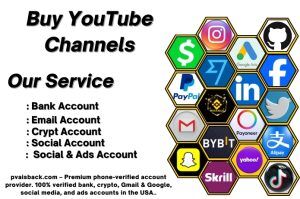 Buy YouTube Channels